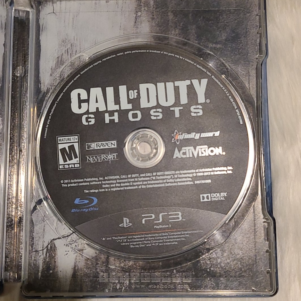 Call of Duty Ghosts PS3 game